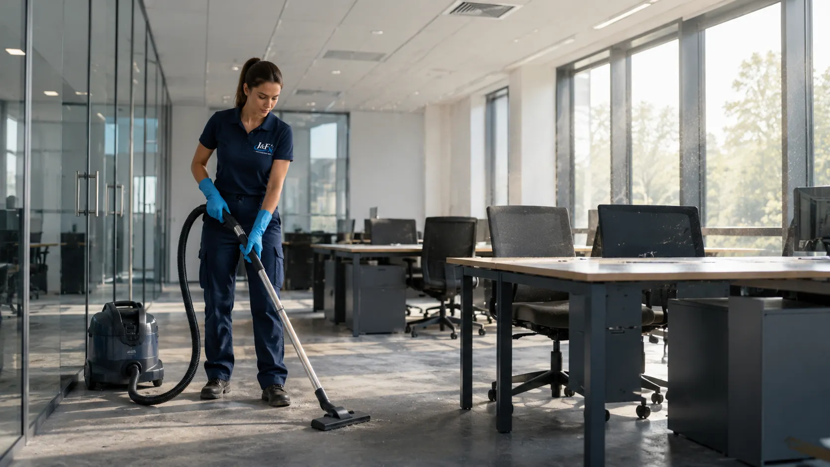Sauberes Büro nach Sommerurlaub – frischer Start in den Herbst