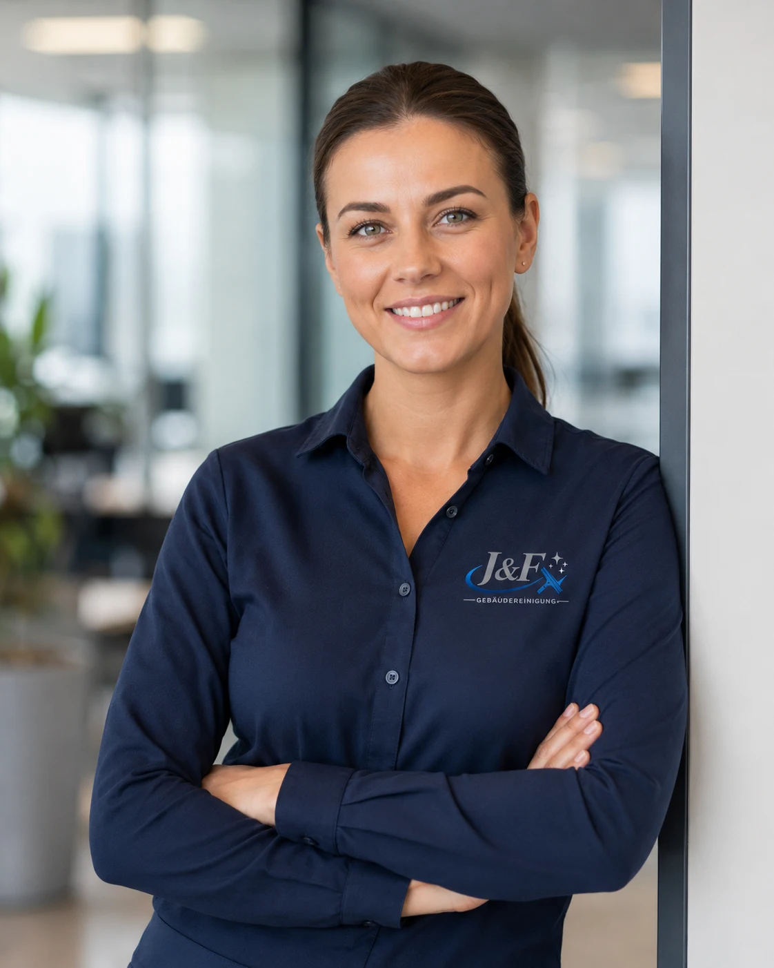 Jasmin Feratovic, Gründerin und Inhaberin von J&F Gebäudereinigung in Everswinkel